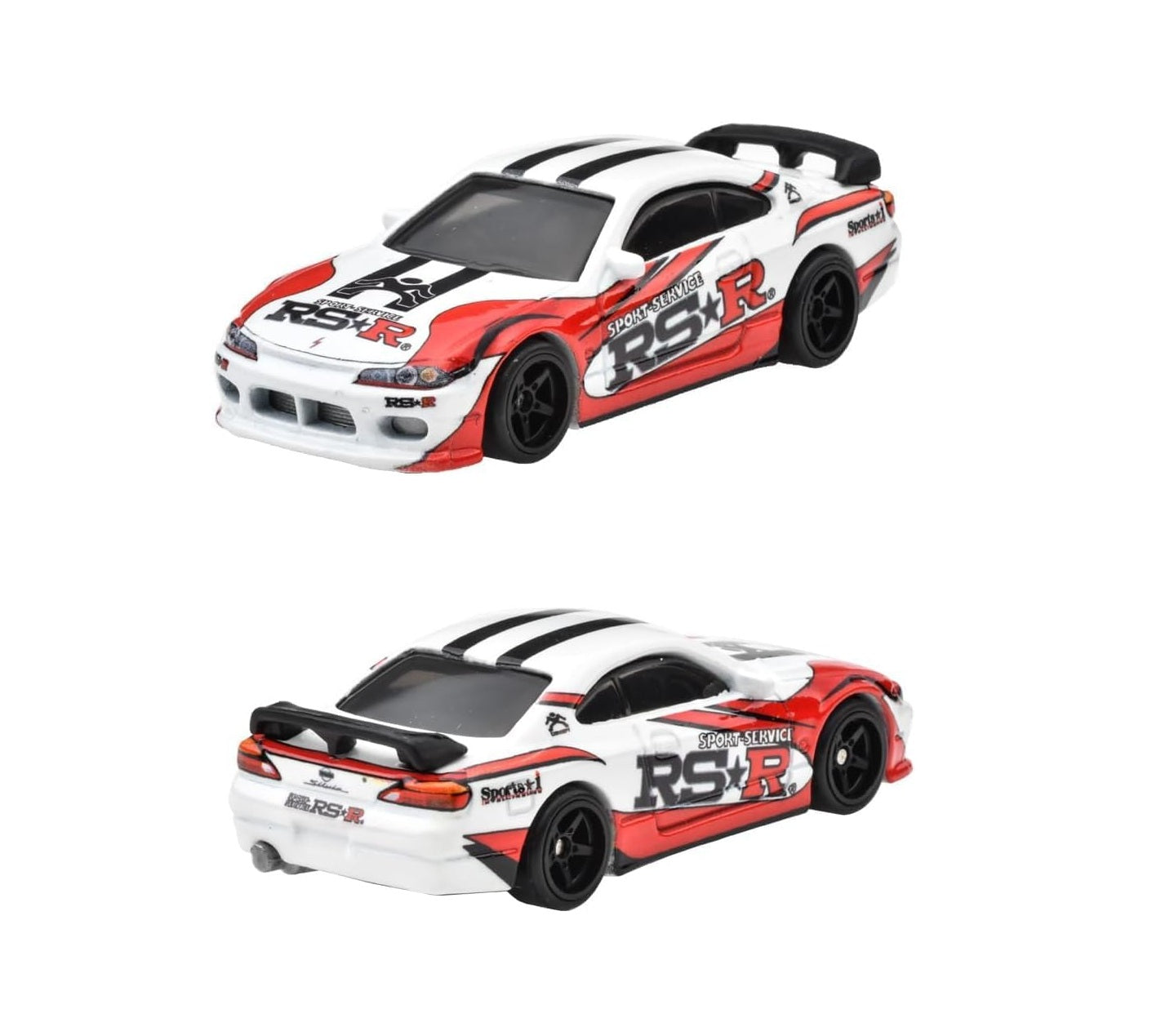 2-Pack Nissan 240SX (S14) & Nissan Silvia (S15) - Hot Wheels Premium - Scala 1/64