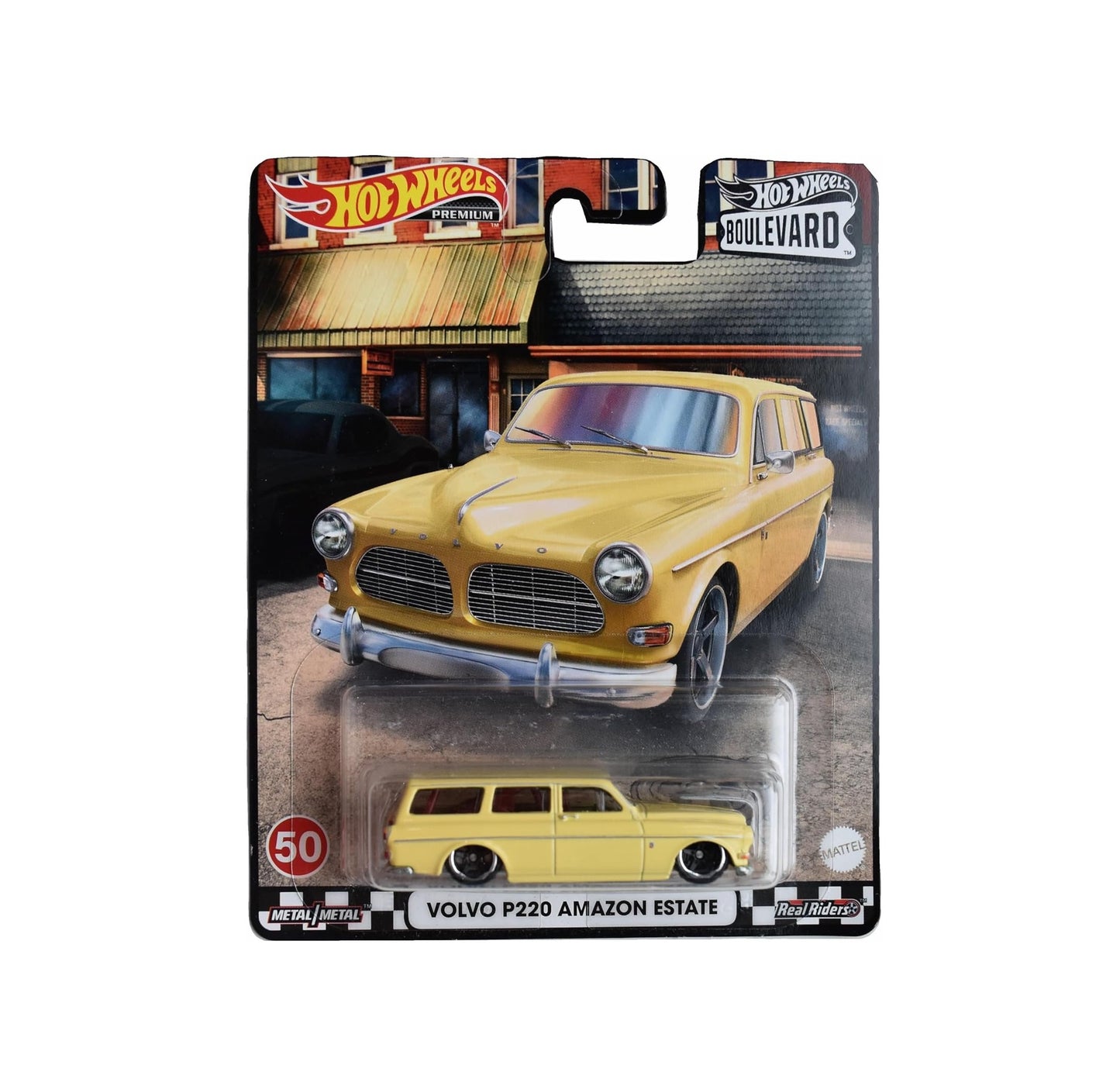 Volvo P220 Amazon Estate #50 - Series Boulevard - Hot Wheels Premium - Scala 1/64