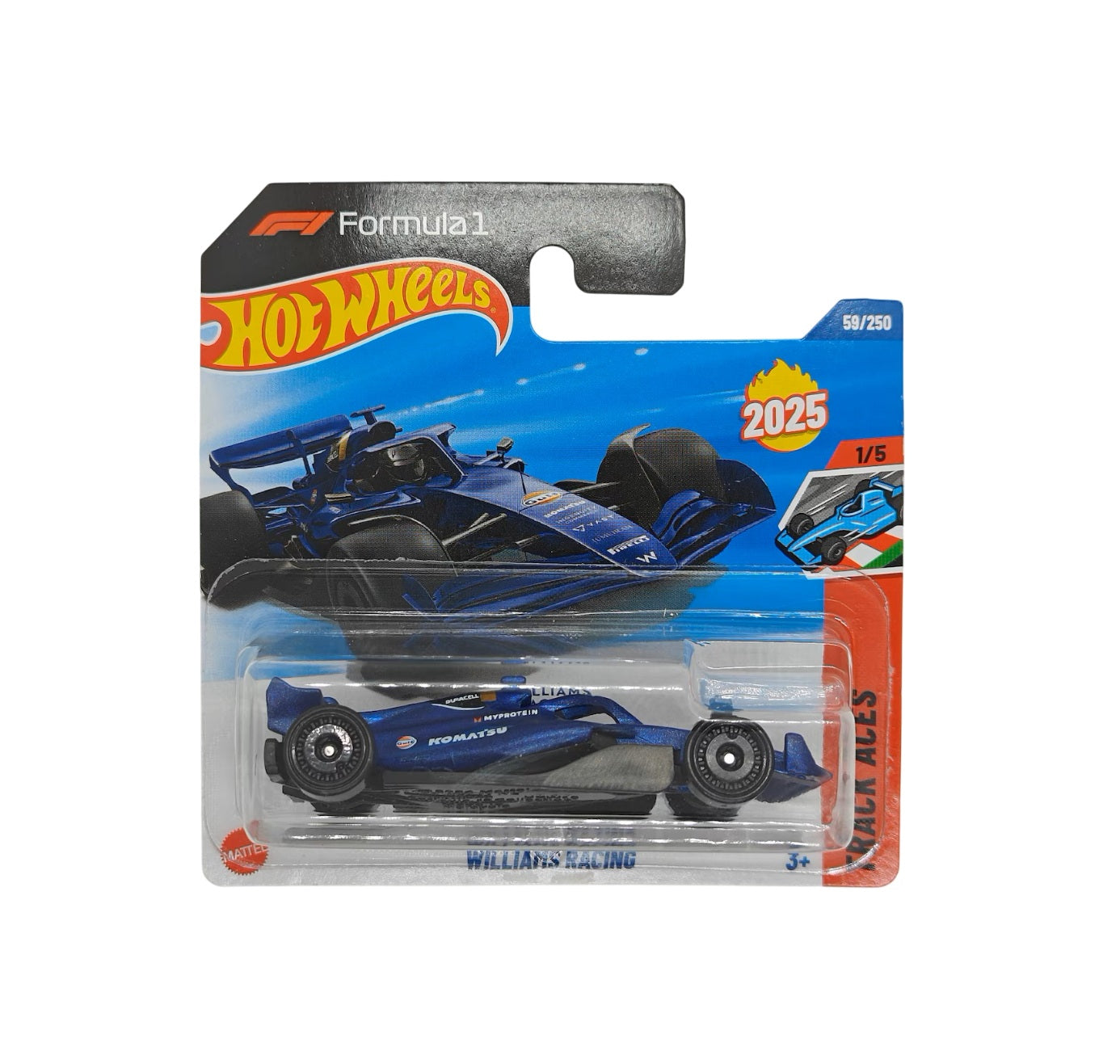 F1 Williams Racing - Hot Wheels - HW Track Aces 1/5 - Scala 1/64 Circa