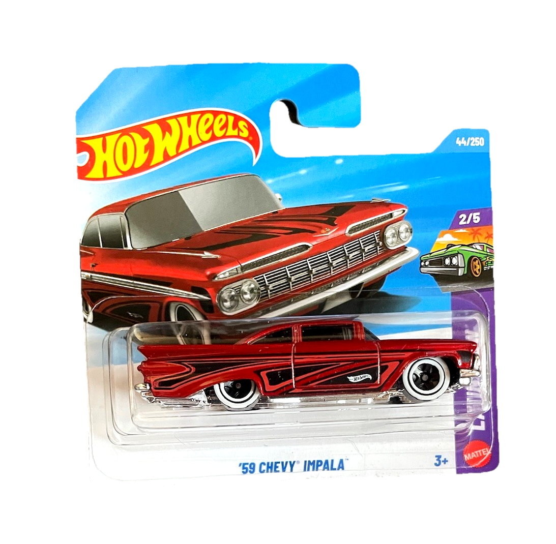 '59 Chevy Impala - HW Layin' Low 2/5 - Hot Wheels - Scala 1/64 Circa