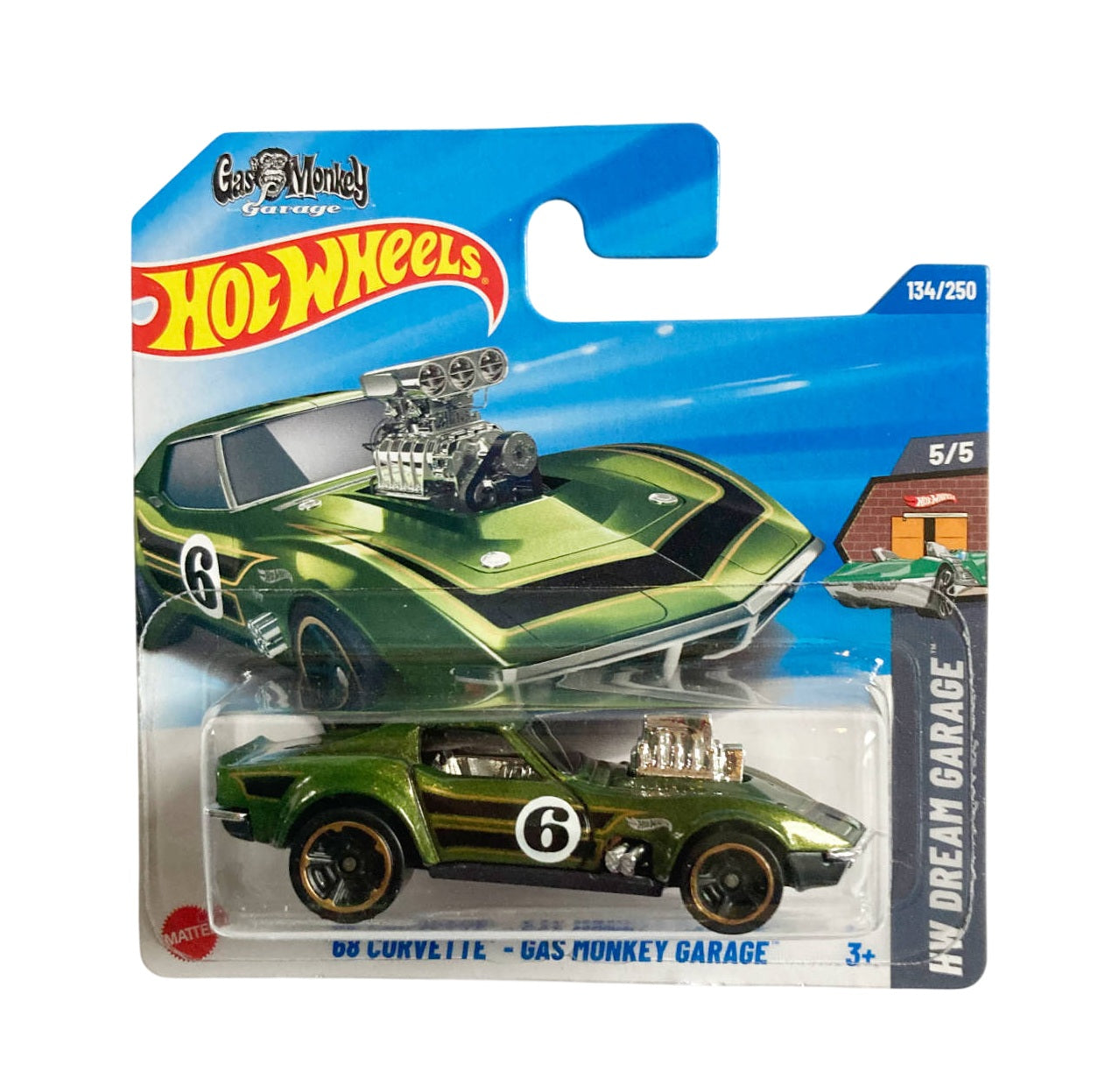 '68 Corvette Gas Monkey Garage - Hot Wheels - HW Dream Garage 5/5 - Scala 1/64 Circa