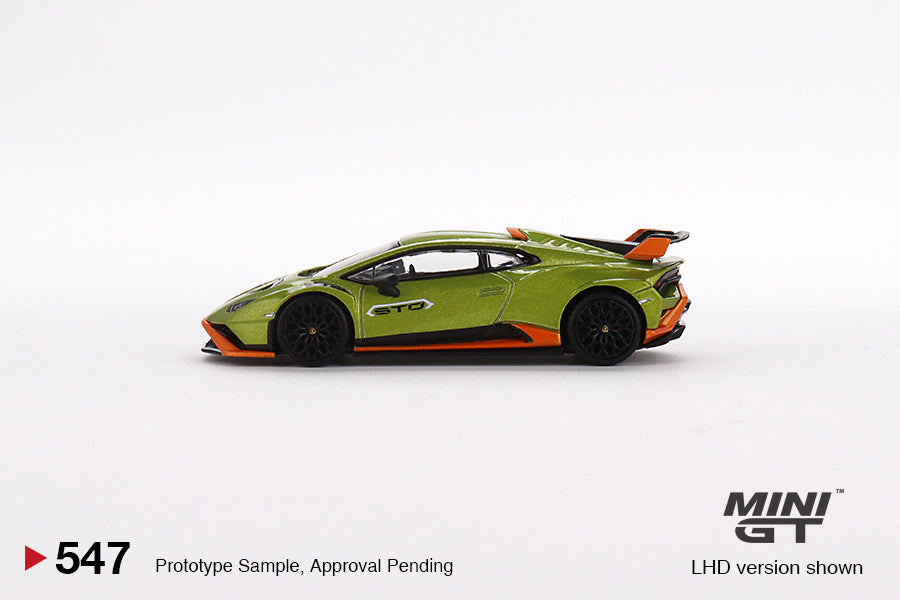 Lamborghini Huracán STO Verde Citrea - Mini GT - Scala 1/64 MGT00547-R
