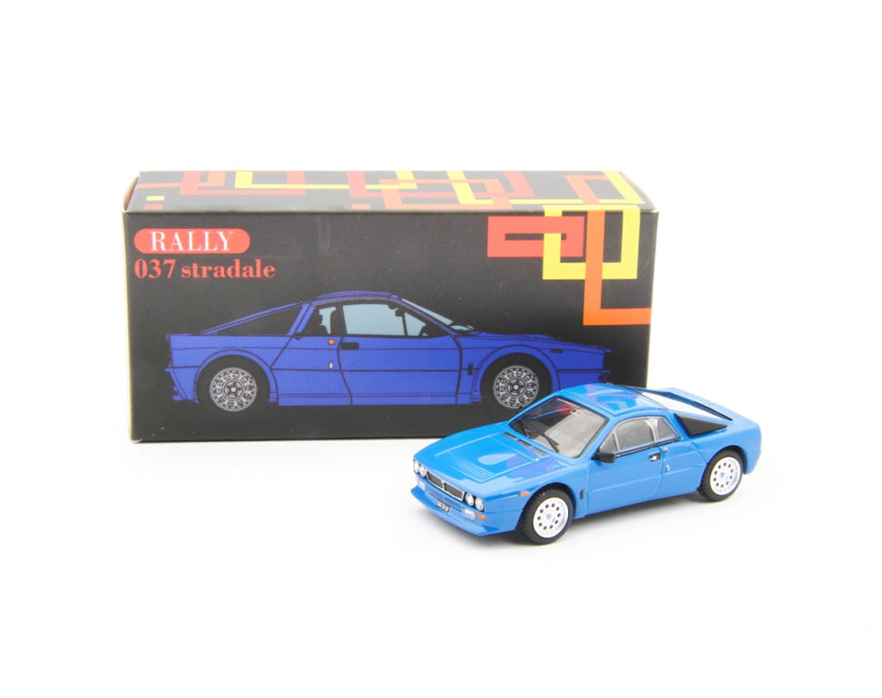 Lancia 037 Rally Stradale 1982 Blu - Laudoracing - Scala 1/64