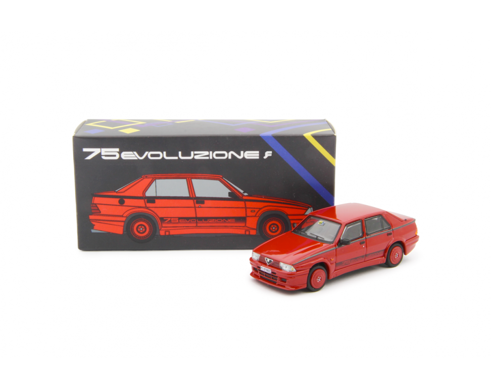 Alfa Romeo 75 1.8i Turbo Evoluzione 1987 Stradale - Laudoracing - Scala 1/64
