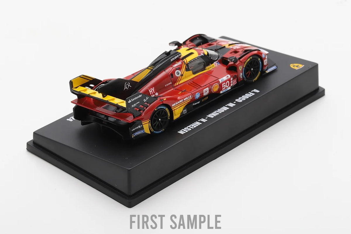 Ferrari 499P 50 AF CORSE Le Mans 24H 2024 Winner - Looksmart - Scala 1/64 LS64002LM