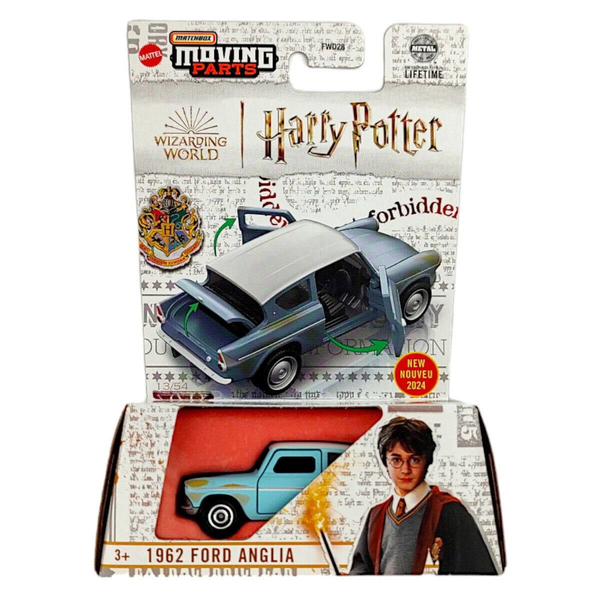 1962 Ford Anglia Harry Potter - Matchbox Moving Parts - Scala 1/64