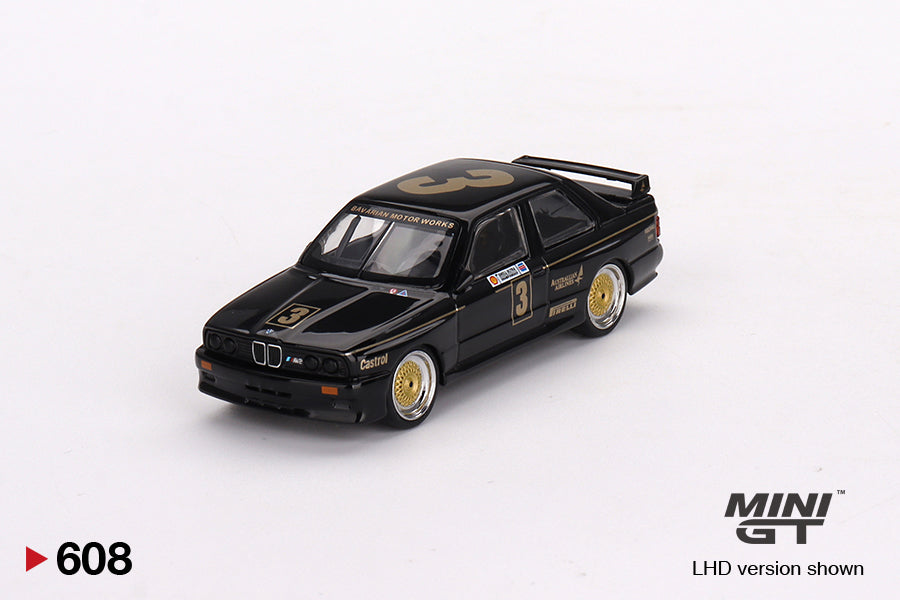 BMW M3 #3 JPS Team BMW 1987 ATCC Championship Winner - Mini GT - Scala 1/64 MGT00608