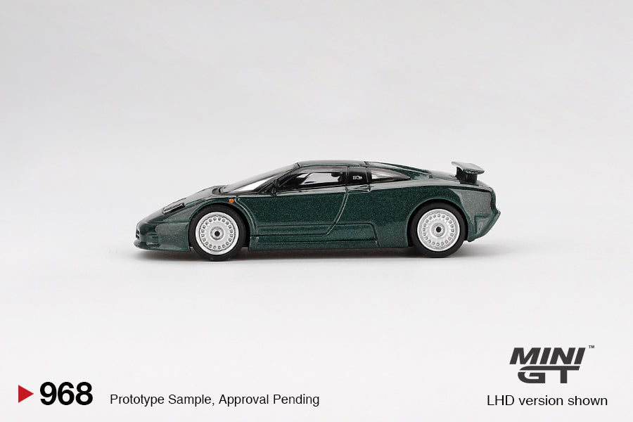 Bugatti EB110 GT Verde Scuro - Mini GT - Scala 1-64 MGT00968-L