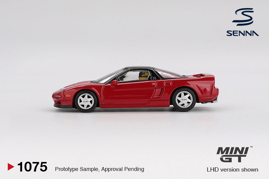 Honda NS-X Prototype Midship Sports 1989 Ayrton Senna - Mini GT - Scala 1/64 MGT01075-L