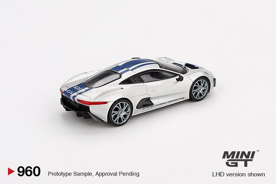 Jaguar C-X75 Silver - Mini GT - Scala 1/64 MGT00960-L