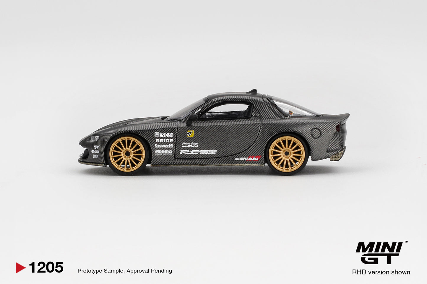 Mazda RX-7 RE-Amemiya Matsukiyo KOKU 3 Rotor NA-7 TAS 2025 Best Tuned Car Award - Scala 1/64 MGT01205-R