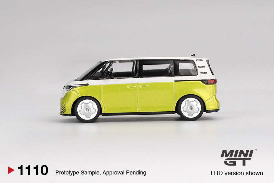 Volkswagen ID.Buzz Candy White / Pomelo Yellow - Mini Gt - Scala 1/64 MGT01110-L