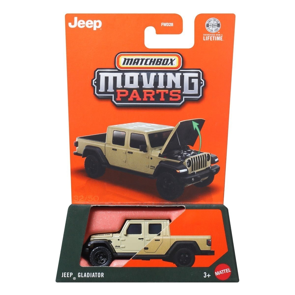 Jeep Gladiator - Moving Parts - Matchbox - Scala 1/64