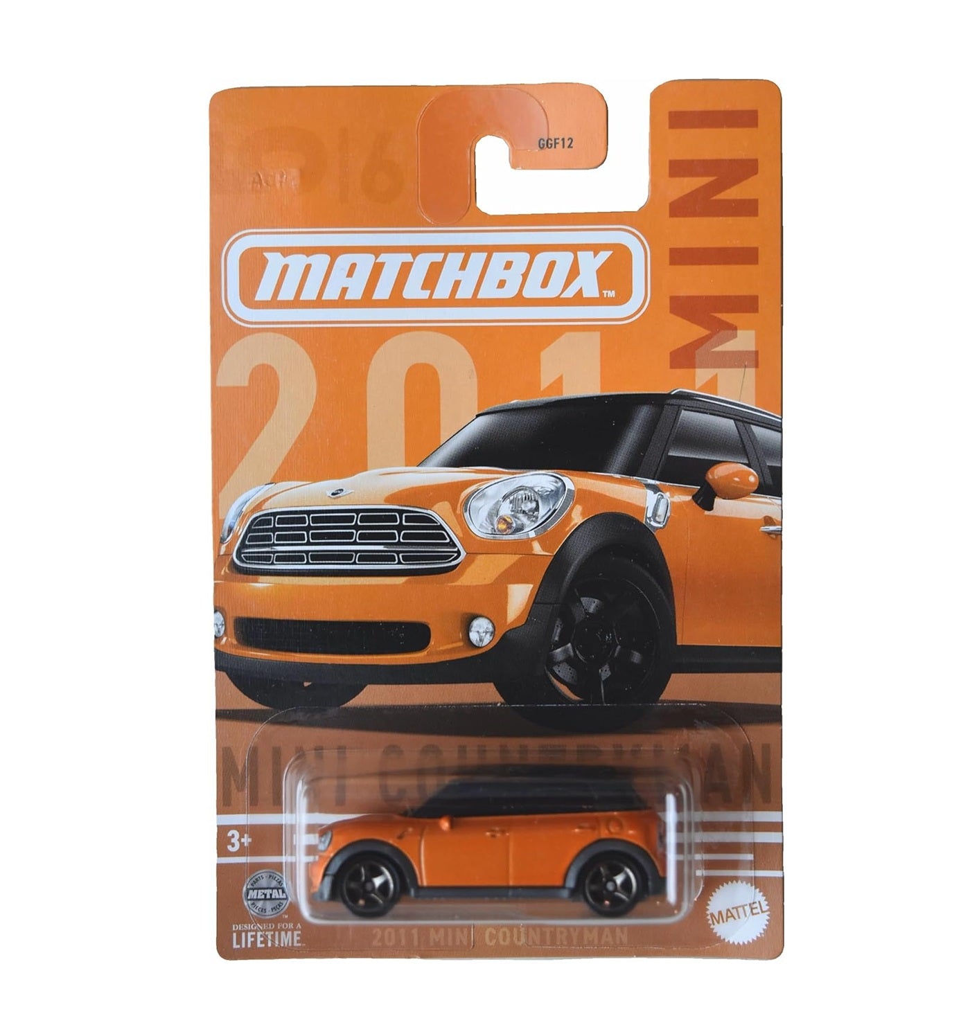 2011 MINI Countryman Orange 5/6 - Matchbox - Scala 1/64