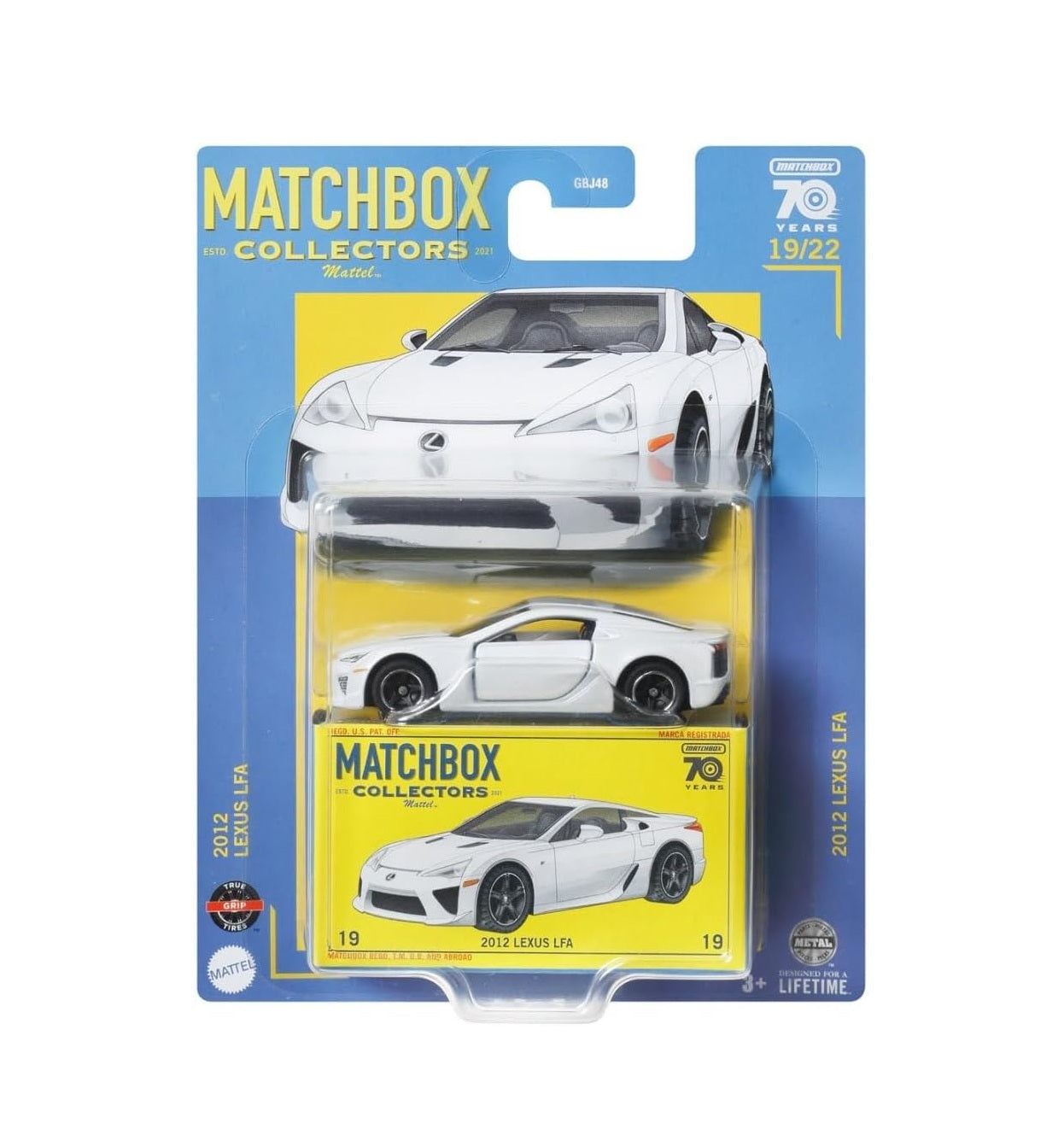 2012 Lexus LFA 19/22 - Matchbox Collectors - Scala 1/64 Circa