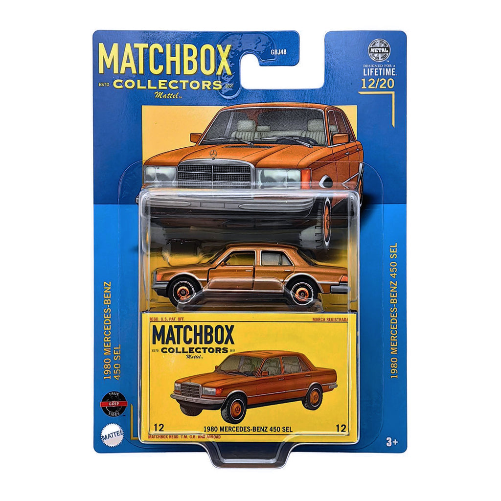 1980 Mercedes-Benz 450 SEL 12/20 - Matchbox Collectors - Scala 1/64 Circa