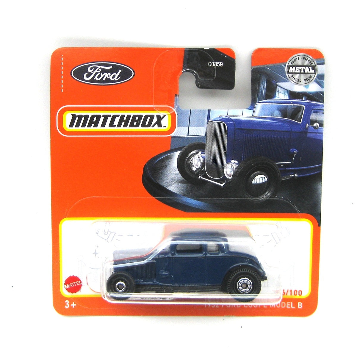 1932 Ford Coupe Model B #66 - Matchbox - Scala 1/64 Circa