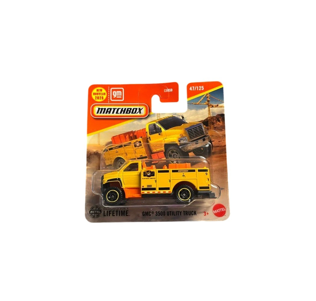 GMC 3500 Utility Truck #47 - Matchbox - Scala 1/64 Circa