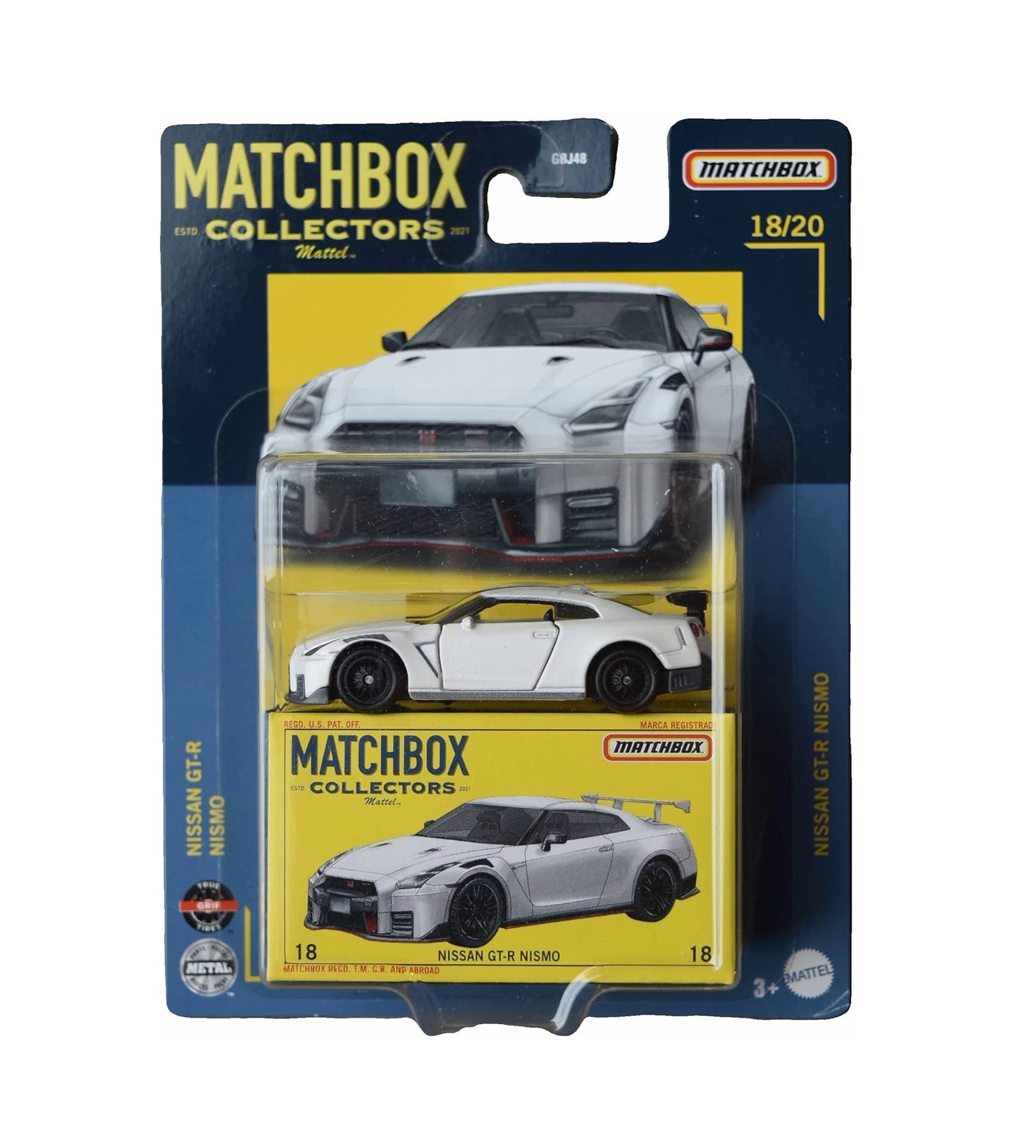 Triumph TR6 1969 #18 - Coleccionistas Matchbox - Escala 1/64 Aprox.