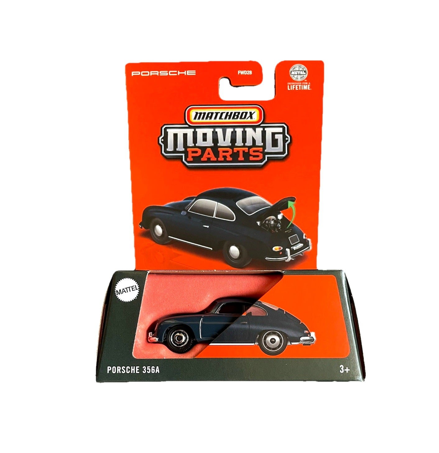 Porsche 356A - Matchbox Moving Parts - Scala 1/64 Circa