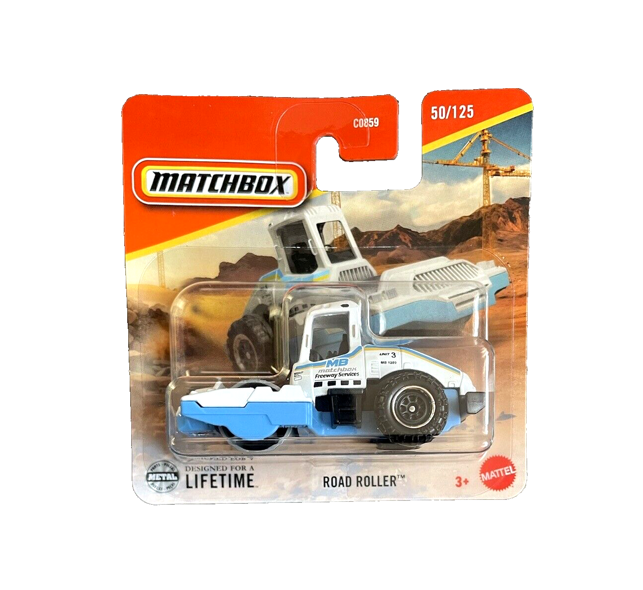 Road Roller #50 - Matchbox - Scala 1/64 Circa JBT19