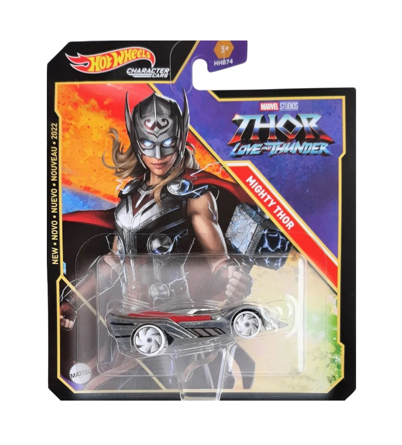 Mighty Thor Marvel Studios - Hot Wheels - HW Character Cars - Scala 1/64 Circa