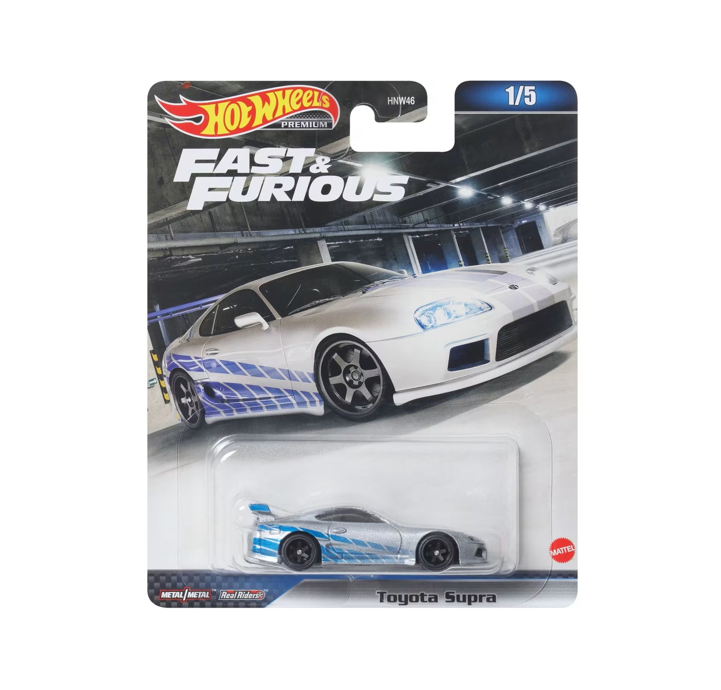 Toyota Supra Fast & Furious - Hot Wheels Premium - Scala 1/64