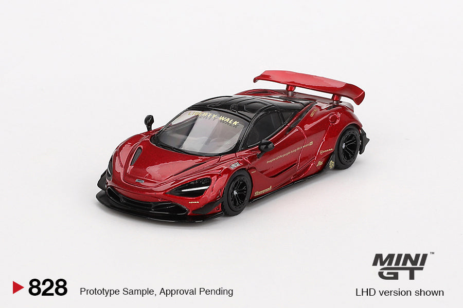 McLaren 720S LB☆Works Gem Red - Mini GT - Scala 1/64 MGT00828-L