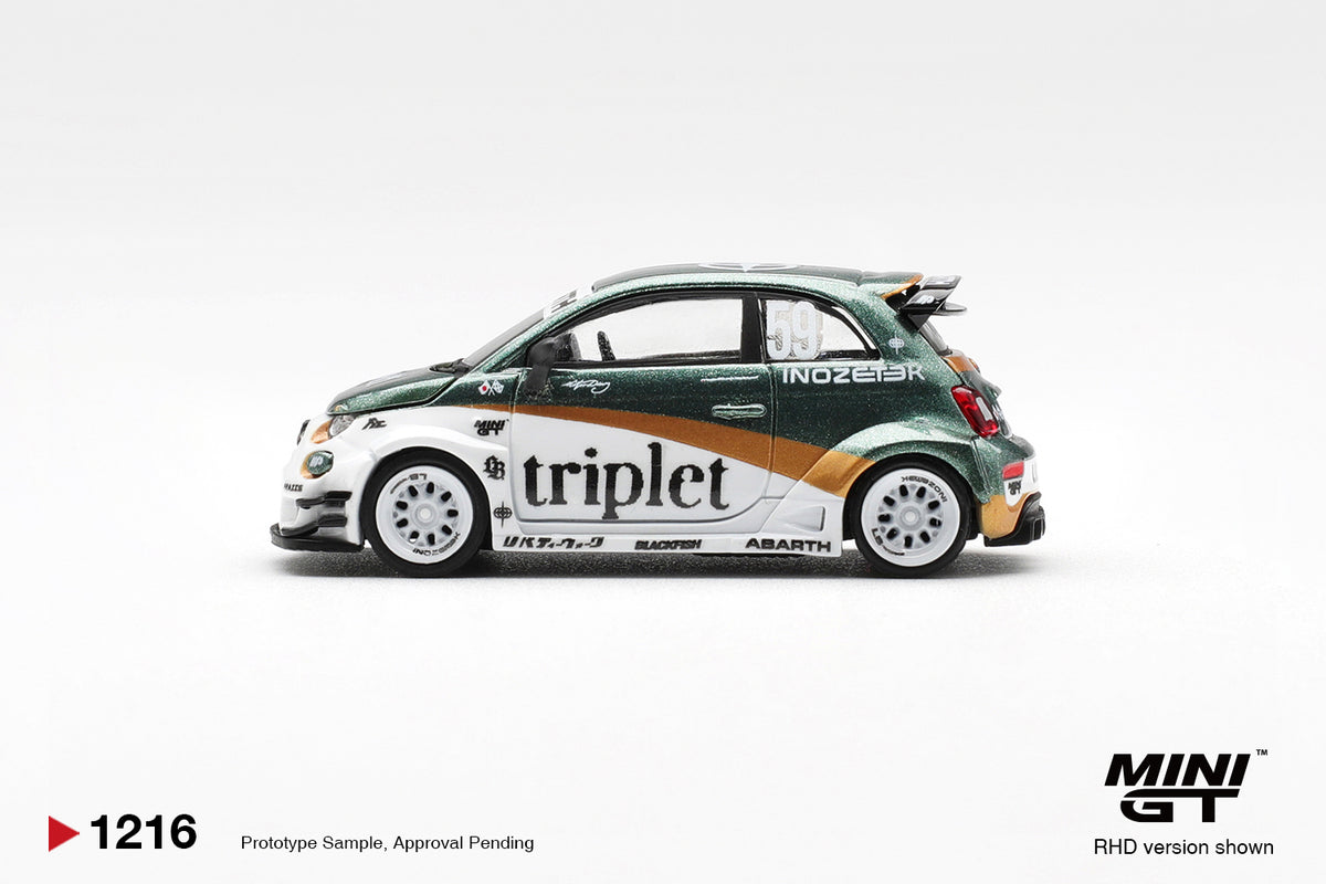 Fiat 595 Abarth LB-WORKS TY Edition 2026 - Mini GT - Scala 1/64 MGT01216-R