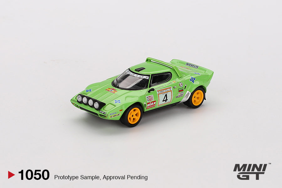 Lancia Stratos HF #4 1979 Spanish Rally Champion - Mini GT - Scala