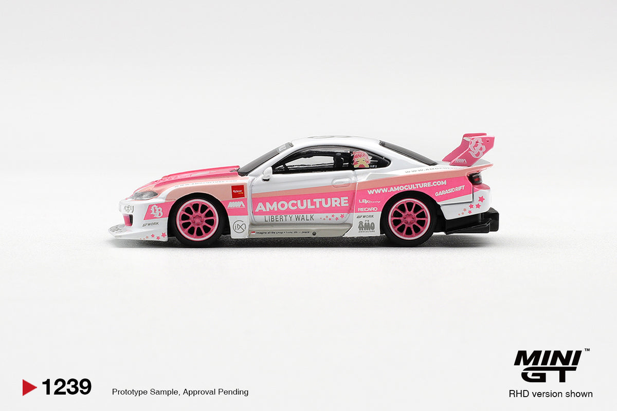 Nissan SILVIA (S15) LB-Super Silhouette AMOCULTURE 2026 - Mini GT - Scala 1/64 MGT01239-R