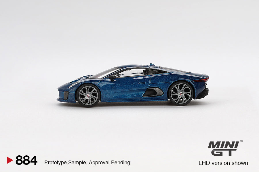 Jaguar C-X75 Blue - Mini Gt - Scala 1/64 MGT00884-L