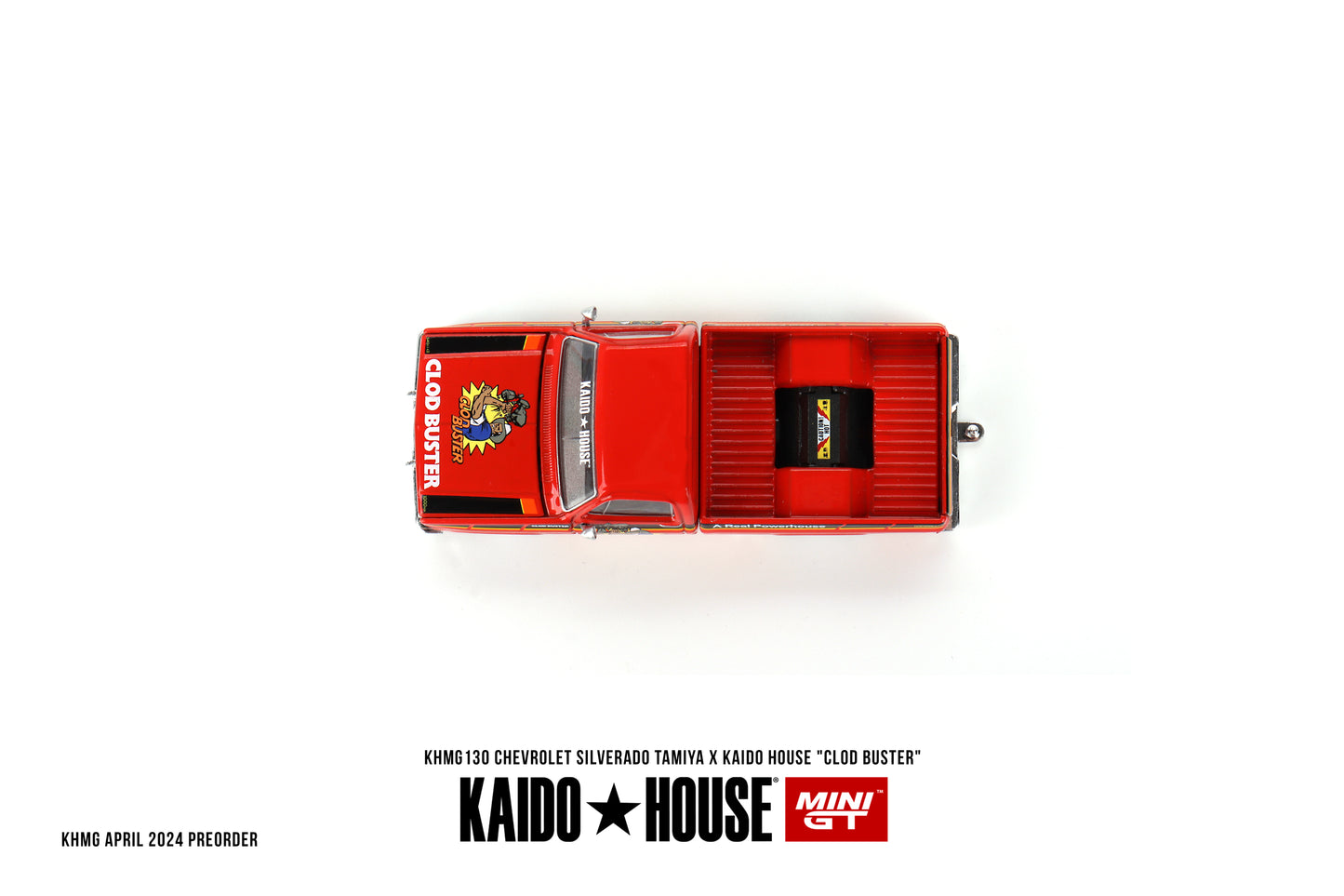 Chevrolet Silverado TAMIYA x KAIDO HOUSE "Clod Buster" - KAIDO HOUSE Mini GT - Scala 1/64 KHMG130