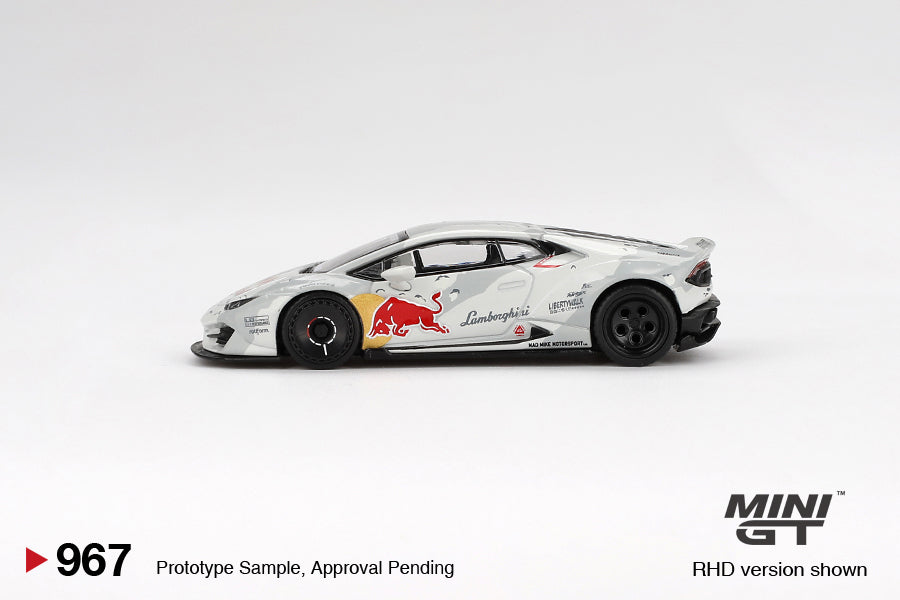Lamborghini Huracán LBWorks Ver. e Mad Mike Nimbul 2024 - Mini GT - Scala 1/64 MGT00967-R