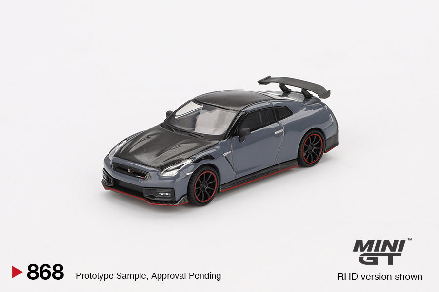 ミニカー MiNI GT NISSAN GTR-NISMO GT3 2024 NISMO Nissan GT-R Nismo 2024 NISMO Stealth Gray - Mini Gt - Scala