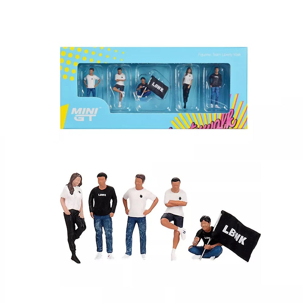 McLaren F1 Azul Cobalto - Mini GT - Escala 1/64