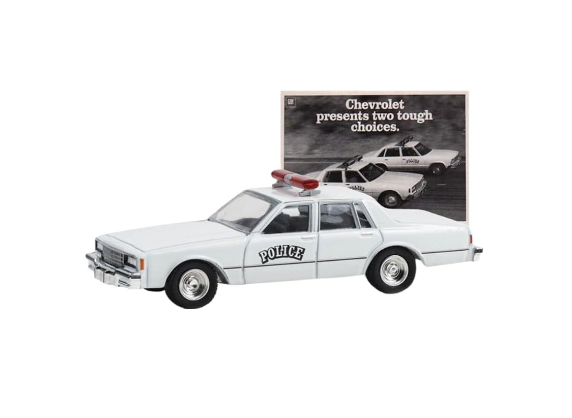 1980 Chevrolet Impala 9C1 Police - Vintage AD Cars - Greenlight - Scala 1/64