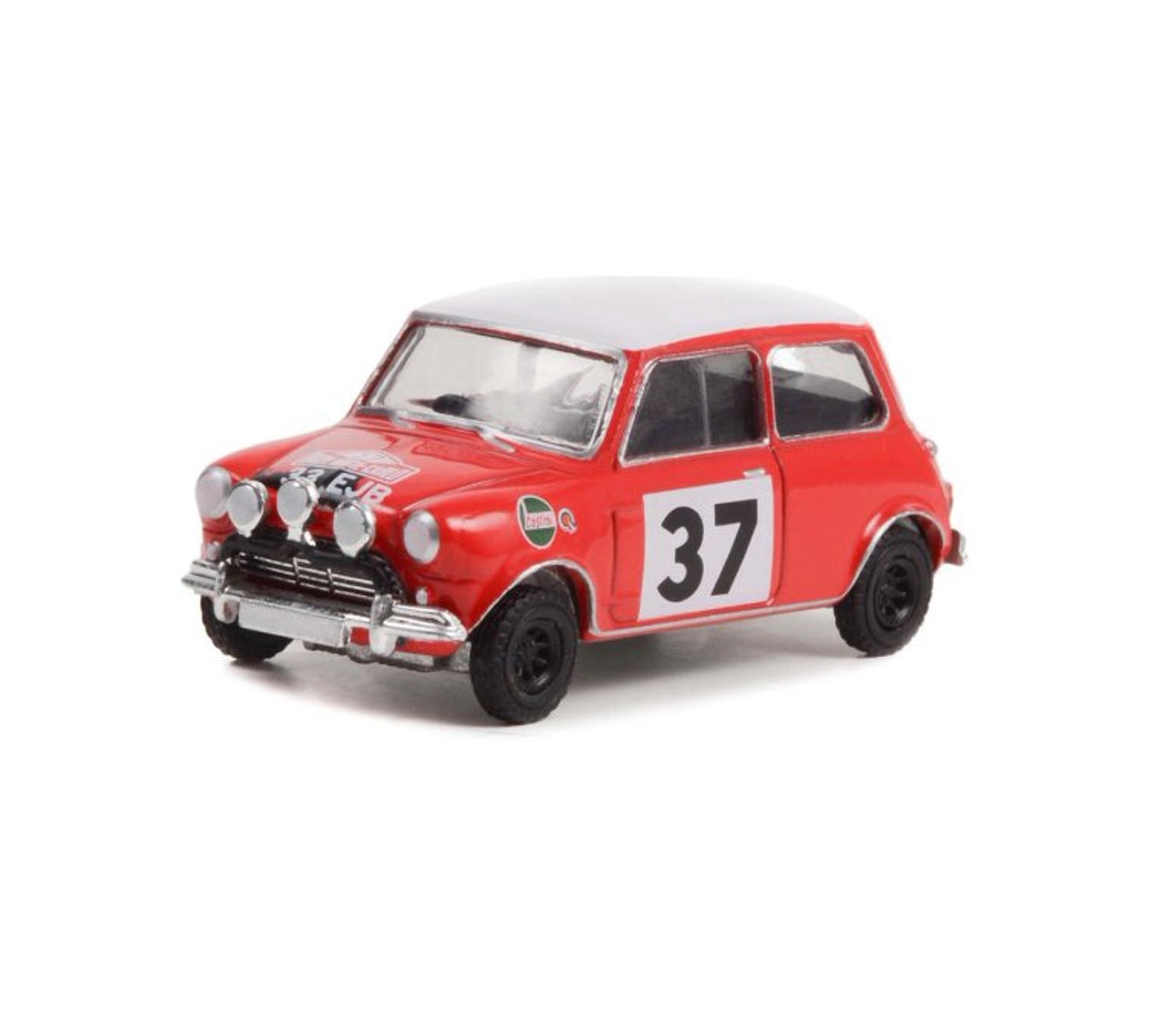 1964 Morris Mini Cooper S #37 Red Hot Hatches Series - Greenlight - Scala 1/64