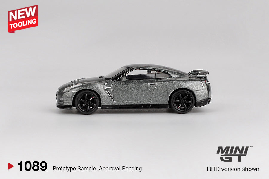 Nissan GT-R (R35) CRS Version Dark Metal Gray 2013 - Mini Gt - Scala 1/64 MGT01089-R