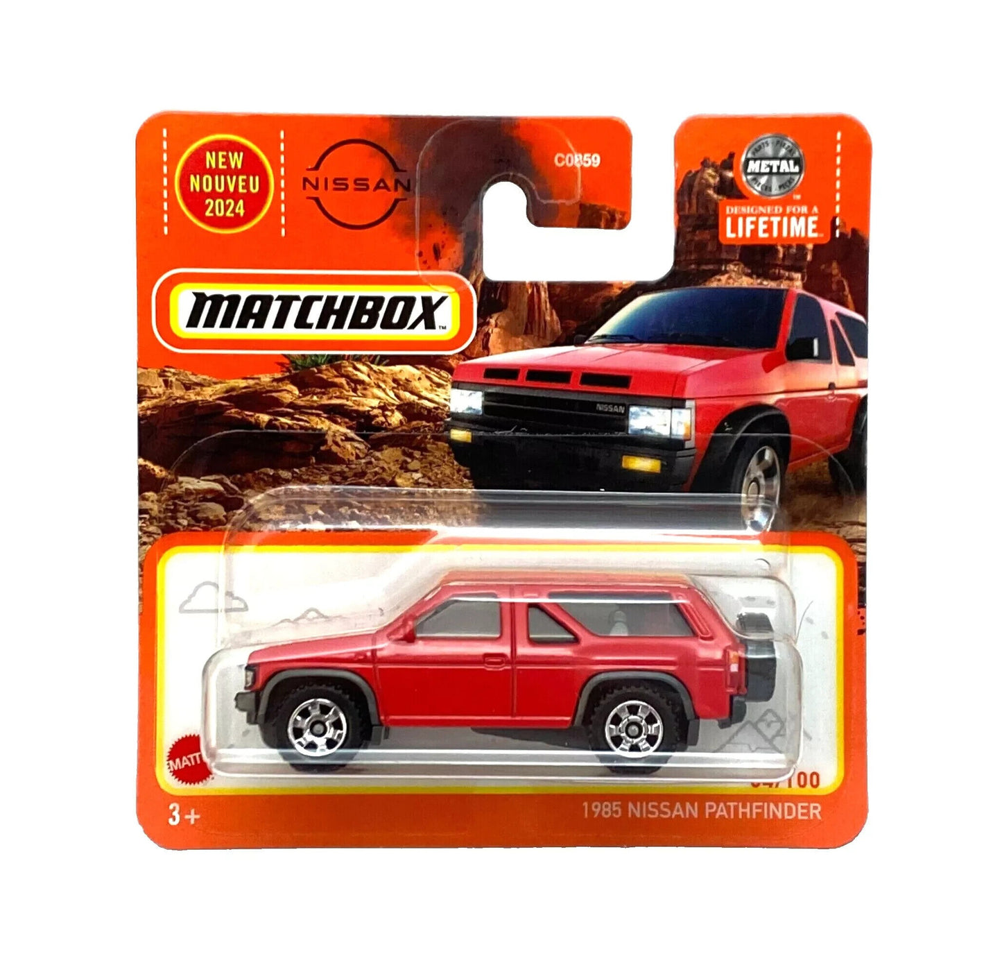 1985 Nissan Pathfinder #54 - Matchbox - Scala 1/64 Circa
