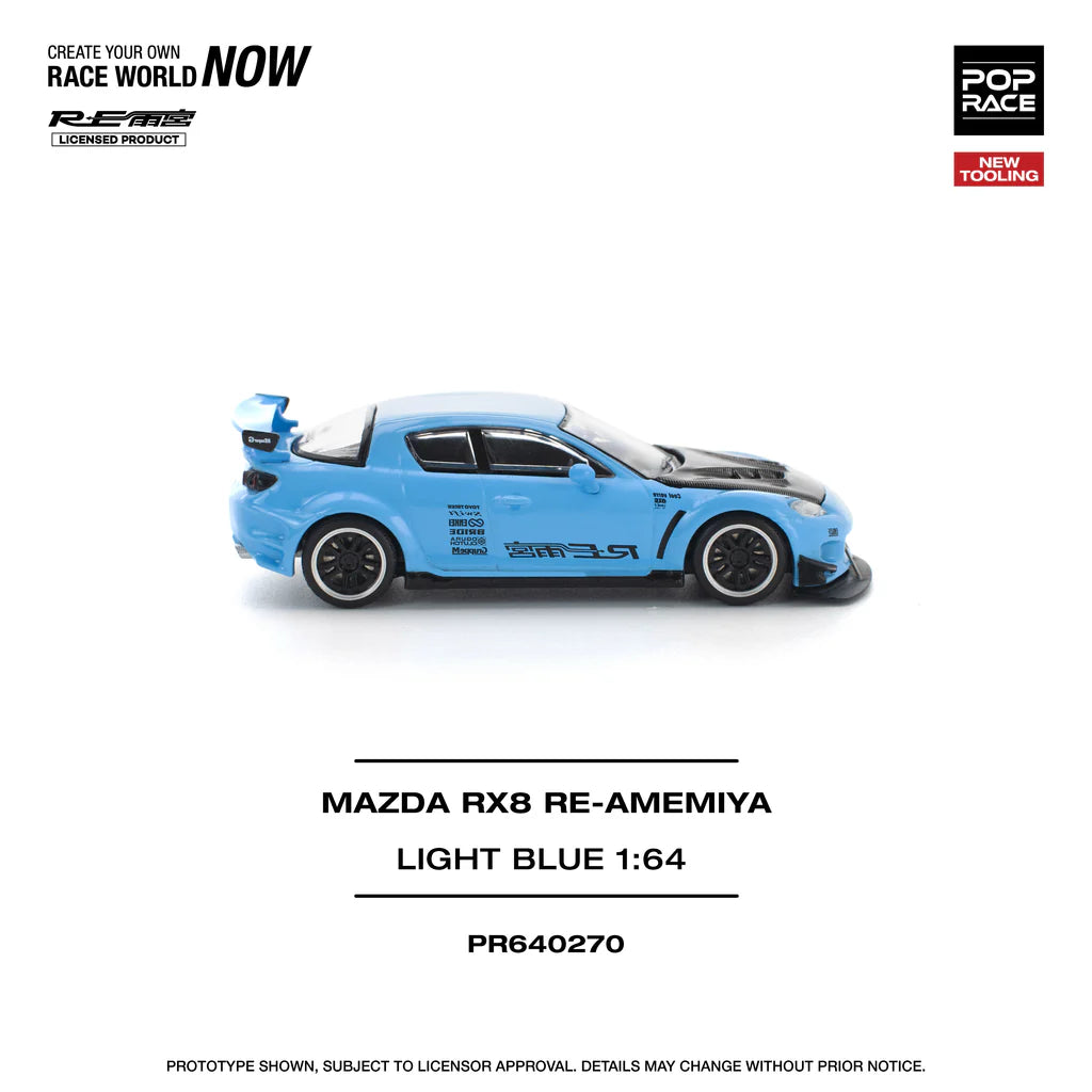 Mazda RX-8 RE-AMEMIYA - Pop Race - Scala 1/64 PR64-270