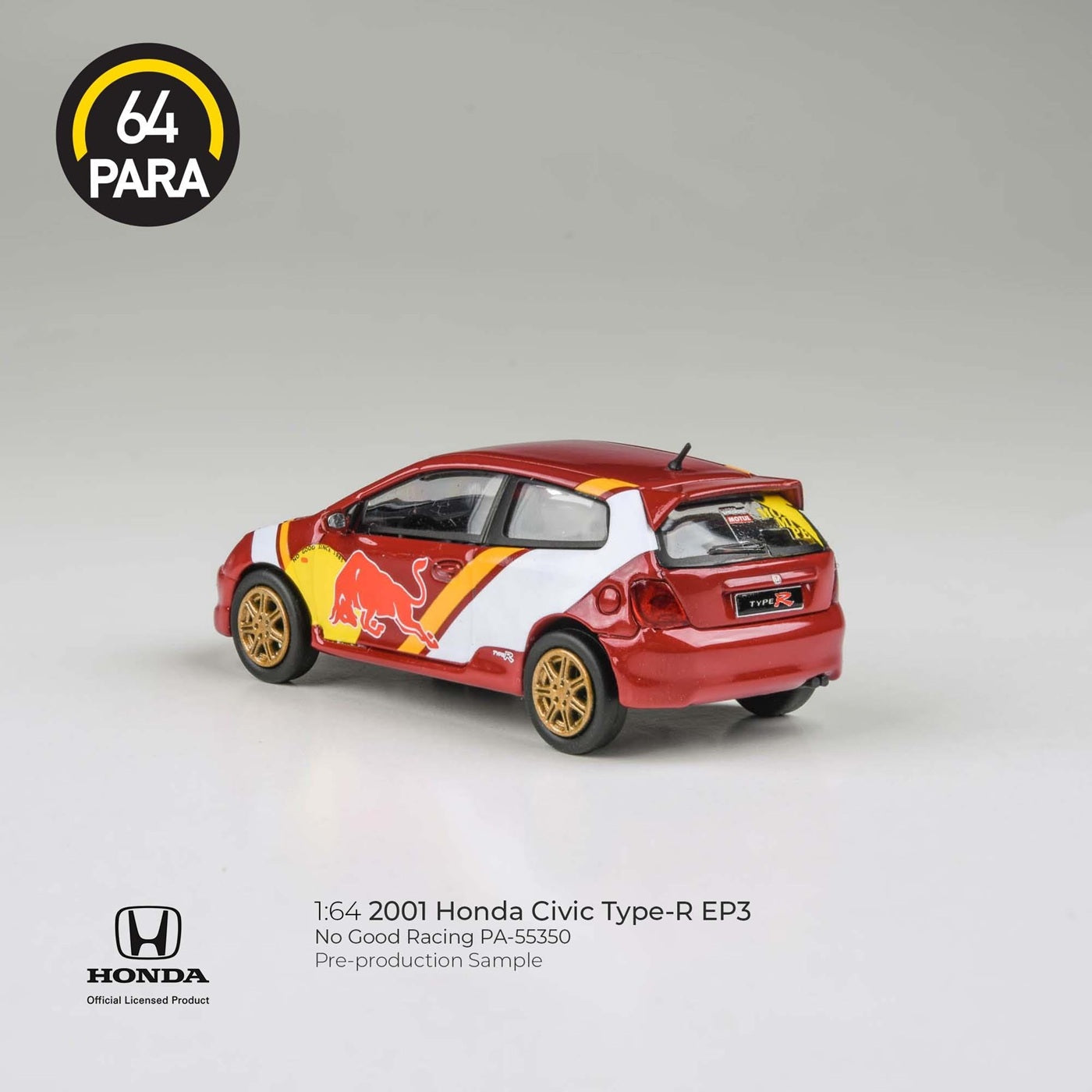 2001 Honda Civic Type R EP3 No Good Racing - Para64 - Scala 1/64