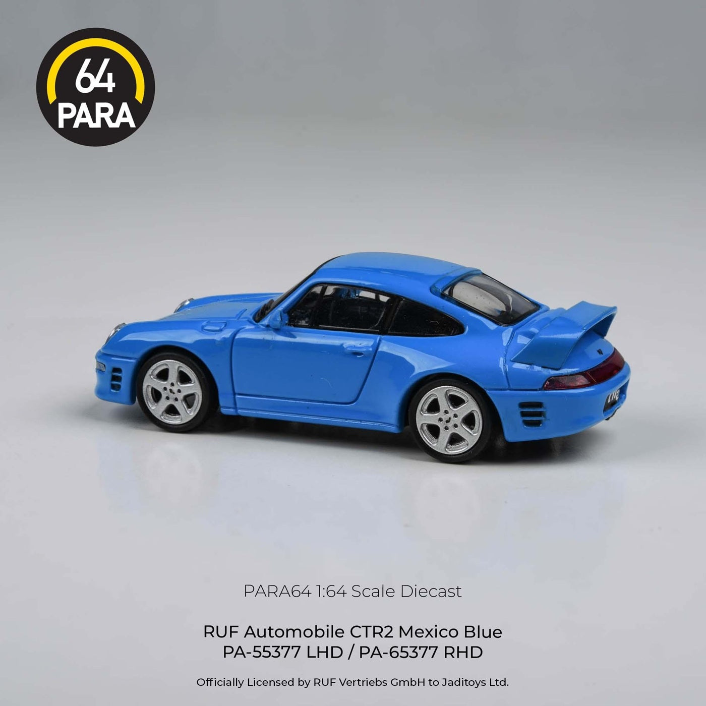 1995 Porsche RUF CTR2 Mexico Blue LHD - Para64 - Scala 1/64