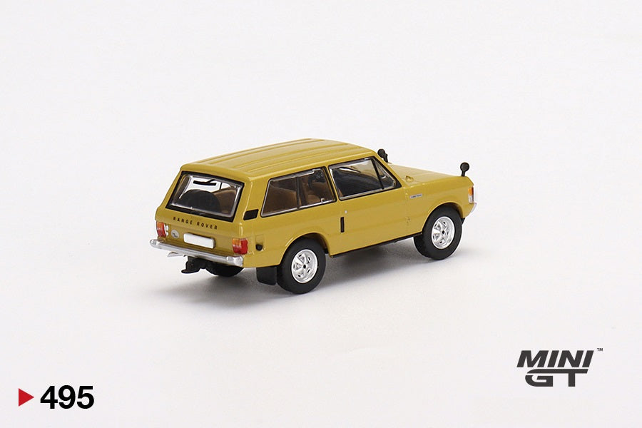 Range Rover 1971 Bahama Gold - Mini GT MiJo Exclusives - Scala 1/64 MGT00495-MJ