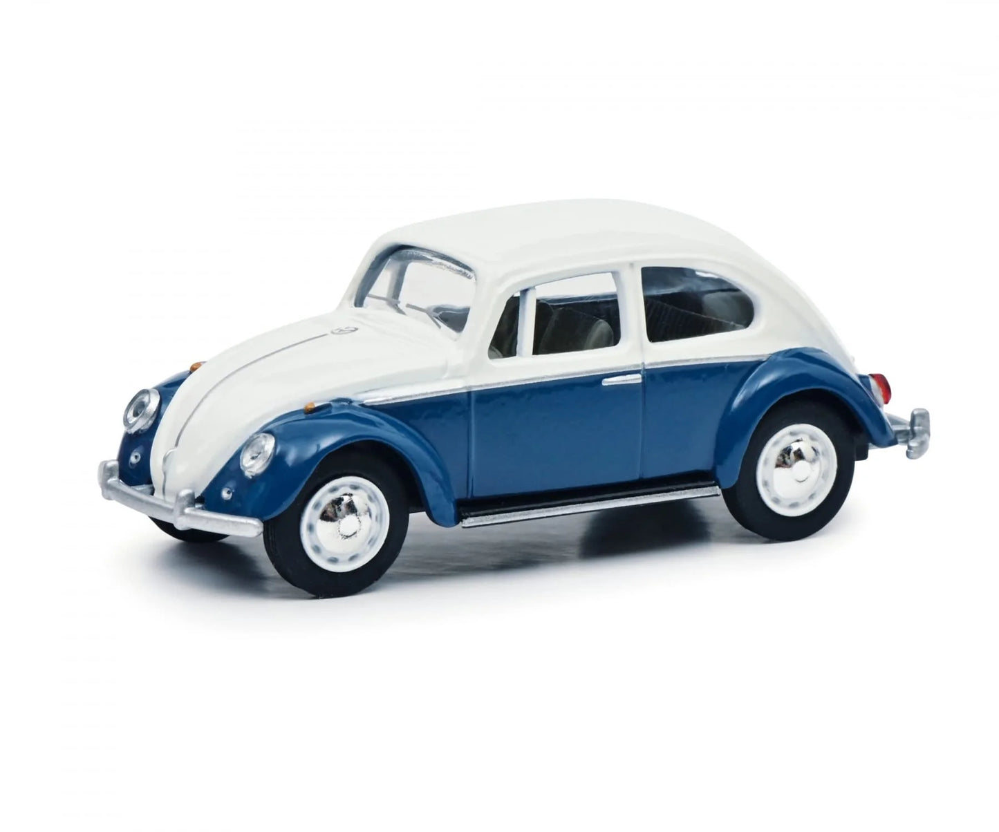 Volkswagen Käfer / Beetle - blue and white - Schuco - Scala 1/64 452031900