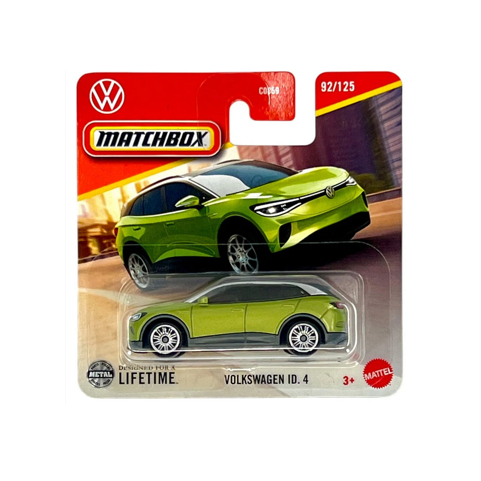 Volkswagen ID. 4 #92 - Matchbox - Scala 1/64 Circa JBR39