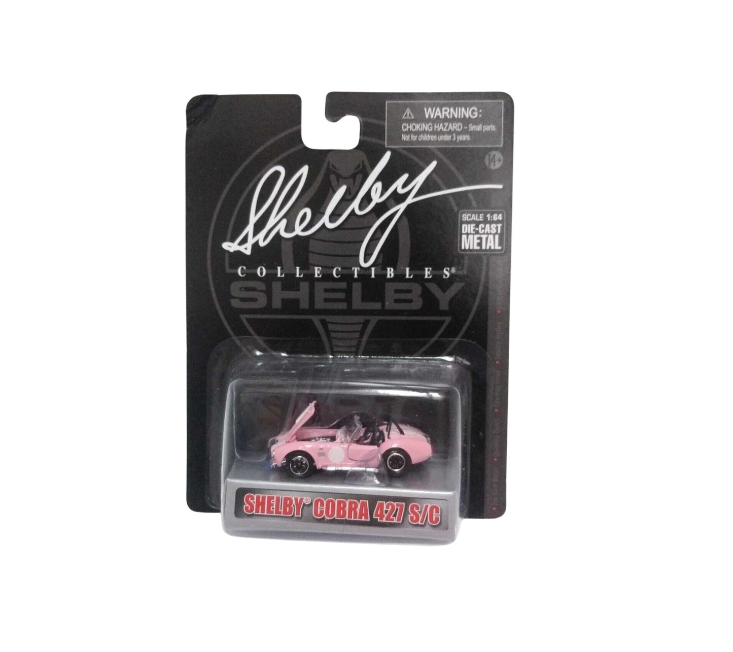 Shelby Cobra 427 S/C Pink - Shelby Collectibles - Scala 1/64