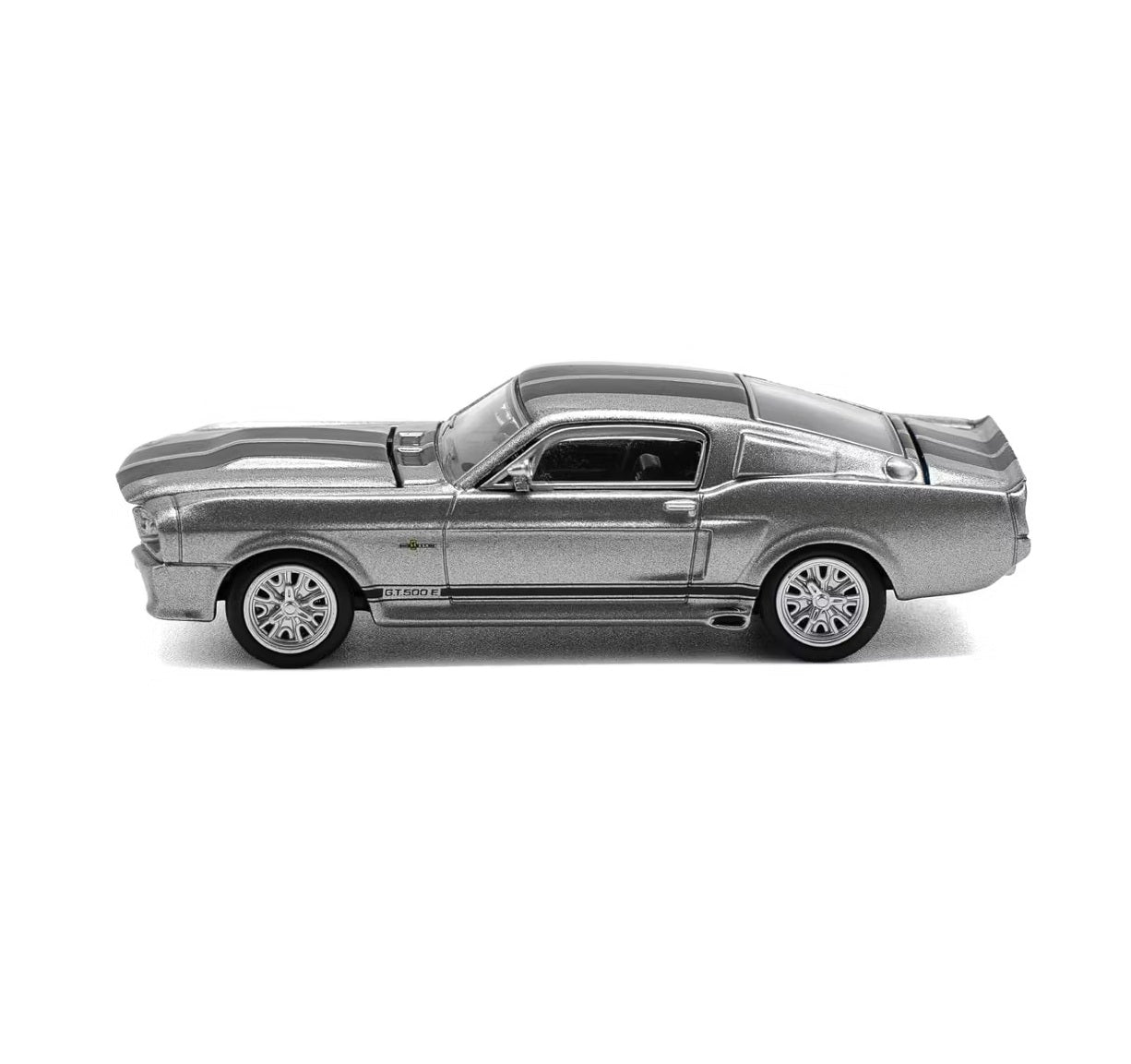 Shelby Mustang GT500 Grey / Black - Pop Race - Scala 1/64 PR64-195