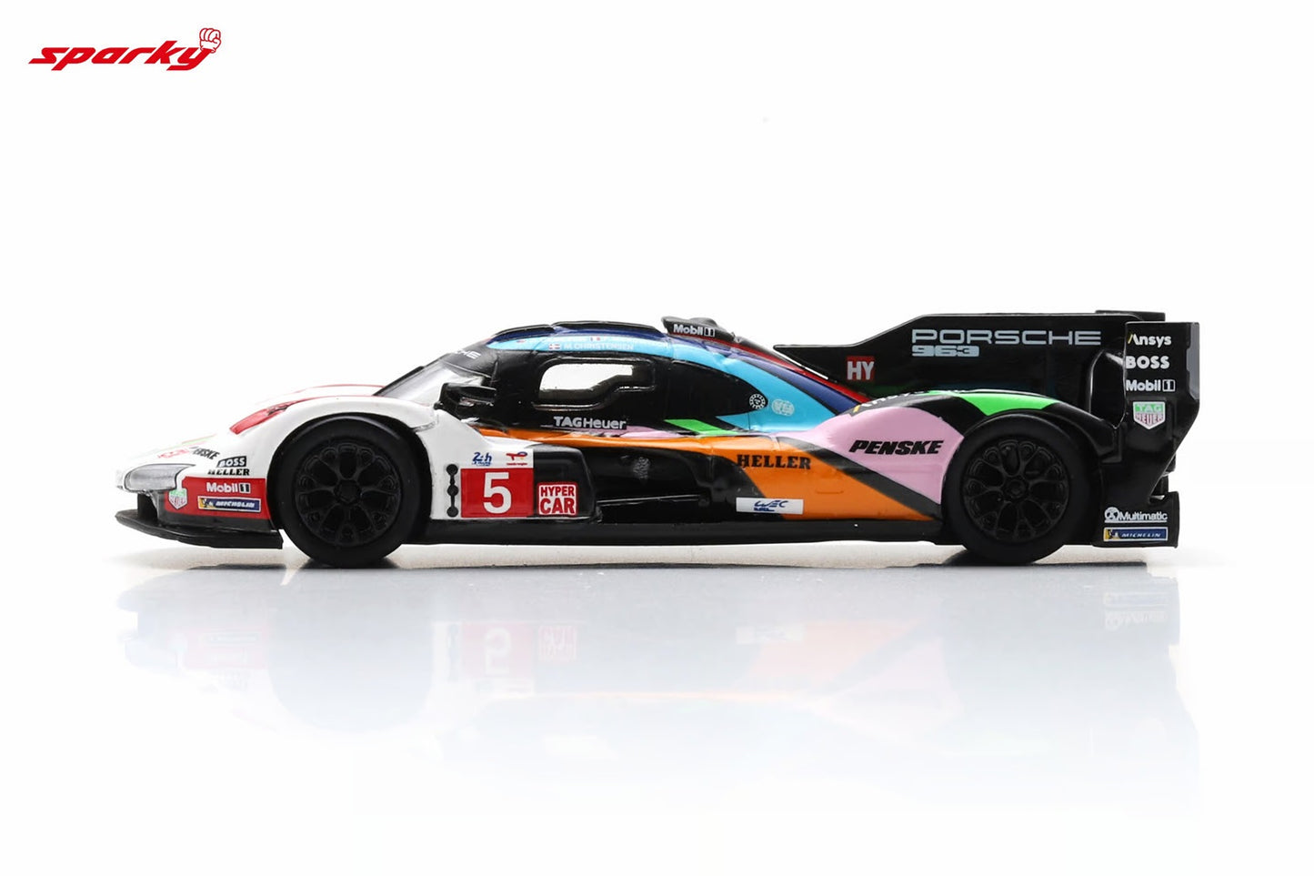 Spark Model - Porsche 963 #5 24h LeMans 2023 Porsche Penske Motorsport - Scala 1/64 Y300