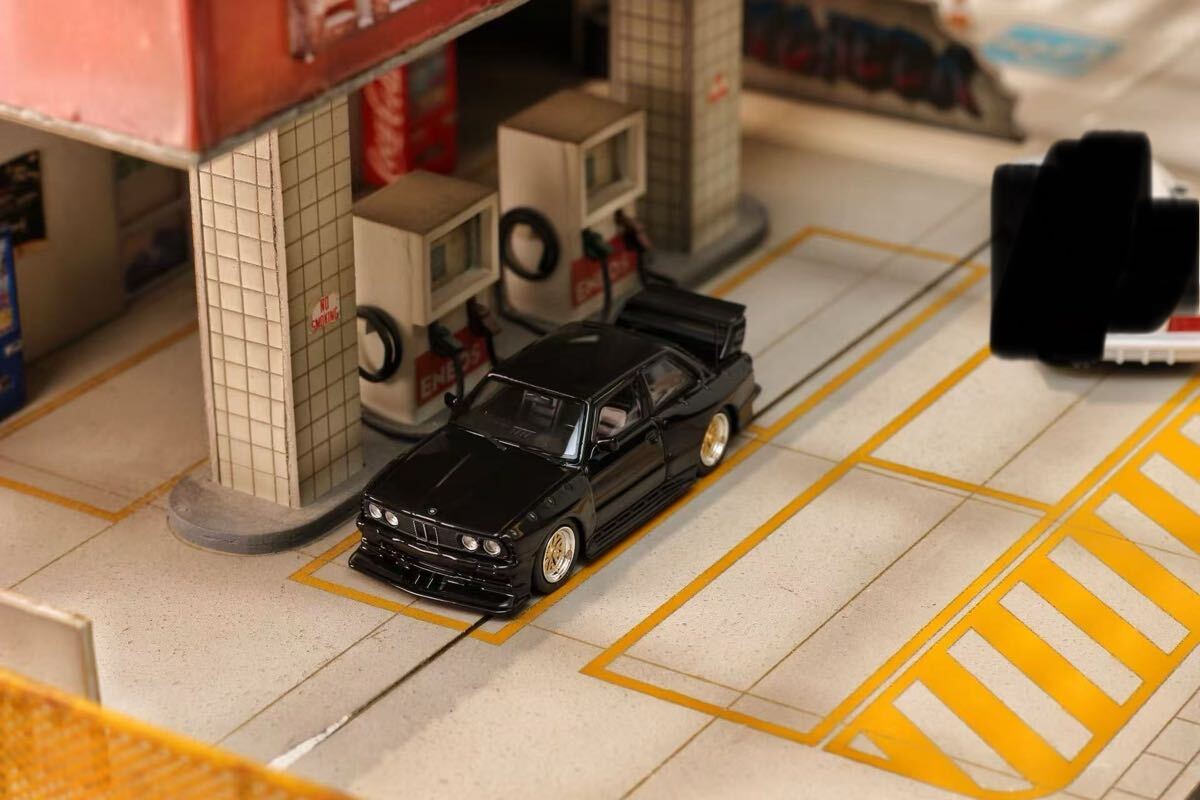 Street Weapon - BMW LTO E30 Black - Scala 1/64